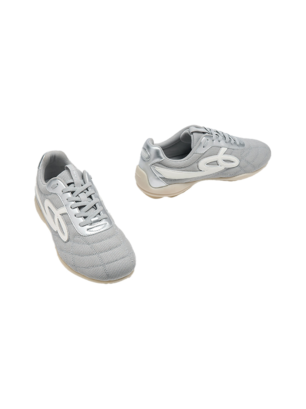 GOODBAI |  Retro Mesh Soccer Football Flat Trainer-Gray - PSYLOS 1, GOODBAI |  Retro Mesh Soccer Football Flat Trainer-Gray, Retro Trainers, GOODBAI, PSYLOS 1